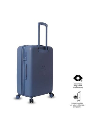 Maleta De Viaje Mediana 360 Bazy + 2.0 Azul