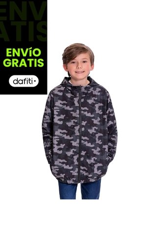 Chaqueta Para Niño Valerio Ligera Color Gris Totto