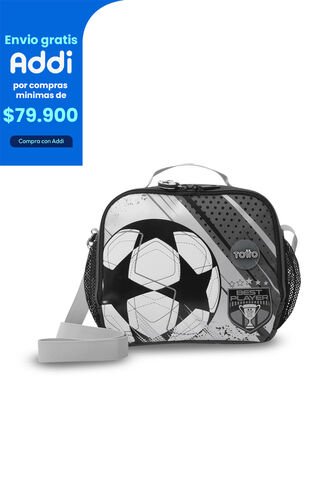 Lonchera Térmica Para Niño Champion Grande Gris Totto