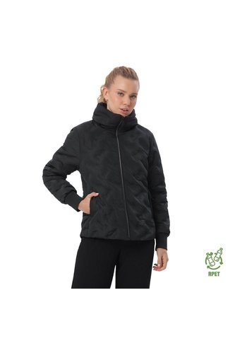 Chaqueta Acolchada Para Mujer Bab Negra Totto
