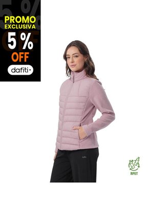 Chaqueta Acolchada Para Mujer Secuoya Rosada