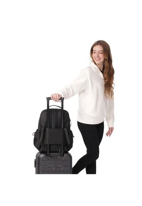 Morral Universitario Estambul Porta PC 14" Negro Mujer