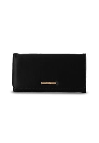 Billetera Mujer Bel Grande Con RFID Blocker Negra Totto