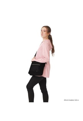 Bolso Para Mujer Supiori Tipo Crossbody Pequeño Negro