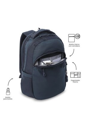 Morral Universitario Steif Ino Porta PC 15.4" Azul