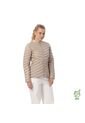 Chaqueta Acolchada Para Mujer Owens 2.0 Beige/Metálico/ de Totto