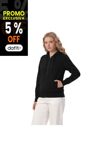 Buzo Deportivo Para Mujer Haily 2.0 Negro Totto