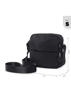 Bolso Para Mujer Sevilla Tipo Crossbody Pequeño Negro