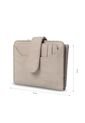 Billetera Mujer Texture Pequeña Con RFID Blocker Beige de Totto