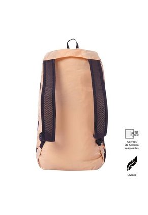 Morral Plegable Ligero Troker Mediano Durazno