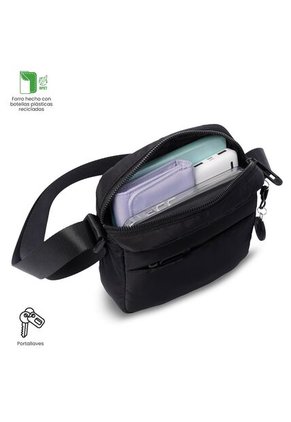 Bolso Para Mujer Sevilla Tipo Crossbody Pequeño Negro