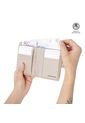 Billetera Mujer Texture Pequeña Con RFID Blocker Beige de Totto