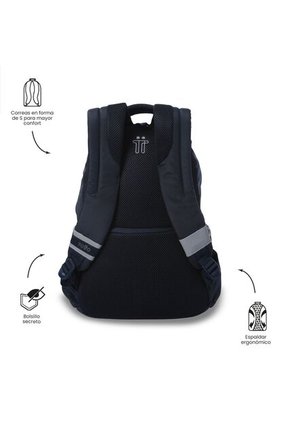 Morral Universitario Misisipi 2.0 Porta PC 14" Azul Unisex