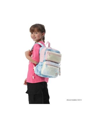 Morral Para Niña Bloum Pequeño Color Azul