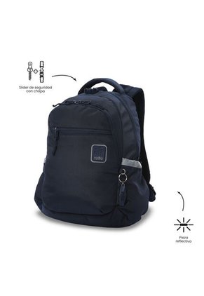 Morral Universitario Misisipi 2.0 Porta PC 14" Azul Unisex