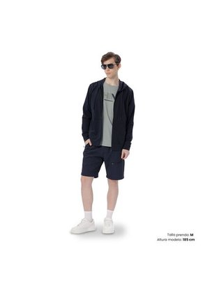 Buzo Deportivo Para Hombre Tawen Azul