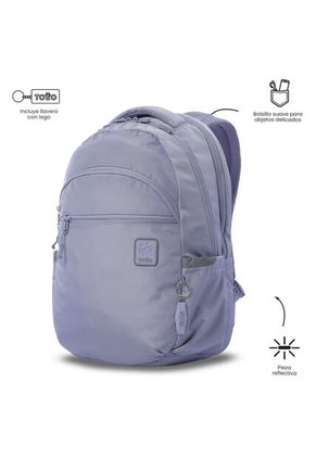 Morral Universitario Indo 2.0 Porta PC 15" Morado Mujer