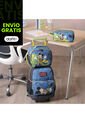 Combo Escolar Morral Con Ruedas Mickey + Lonchera Y Cartuchera de Totto