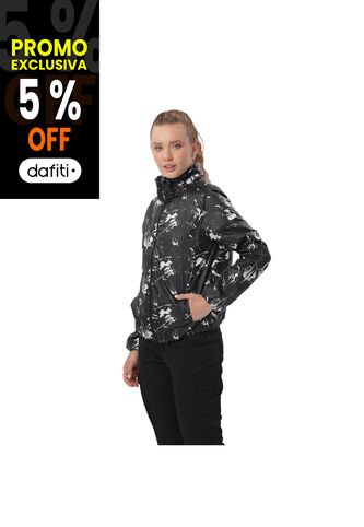 Chaqueta Casual Para Mujer Pray Liviana Negra Totto