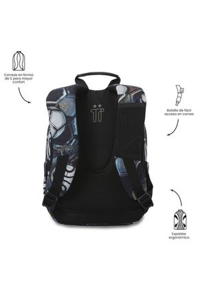 Morral Juvenil Porta Tablet 10" Tempera Negro