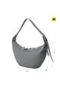 Bolso Para Mujer Toscana Crossbody Mediano Gris de Totto