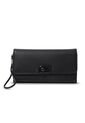 Billetera Para Mujer Smooth Sub Con RFID Blocker Negra de Totto