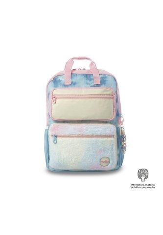 Morral Para Niña Bloum Mediano Color Azul Totto