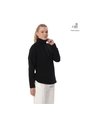 Buzo Con Cremallera Para Mujer Shorel Pullover Negro de Totto
