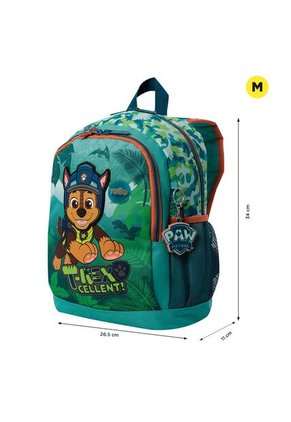Morral Escolar Para Niño Paw Patrol Mediano Verde