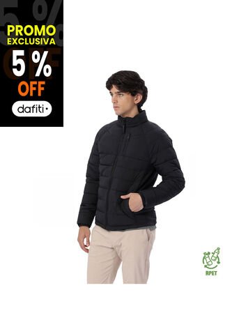 Chaqueta Acolchada Para Hombre Pedro Negra Totto