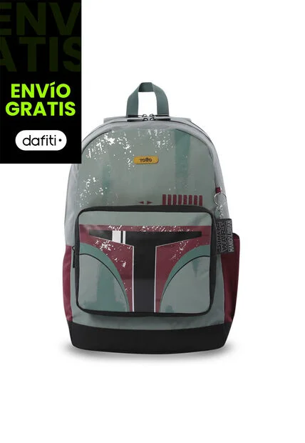 Morral Para Hombre Star Wars Boba Fett Grande Verde