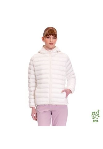 Chaqueta Acolchada Para Mujer Colorfull Pro Blanca Totto