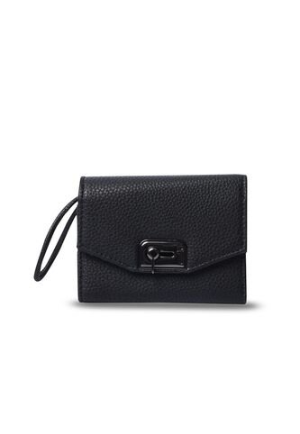 Billetera Para Mujer Smooth Ney Con RFID Blocker Negra Totto