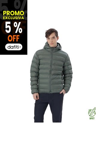 Chaqueta Acolchada Para Hombre Colormen Pro Verde Totto