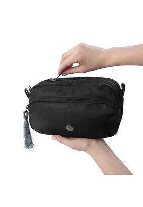 Cosmetiquera Multiuso Corneana Grande Negra/Verde