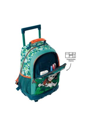 Morral Con Ruedas Niño Paw Patrol Mediano Verde