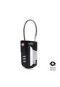 Candado De Seguridad Para Maleta De Viaje Treck Negro de Totto