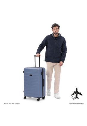 Maleta De Viaje Grande 23 Kilos 360 Harbor Azul
