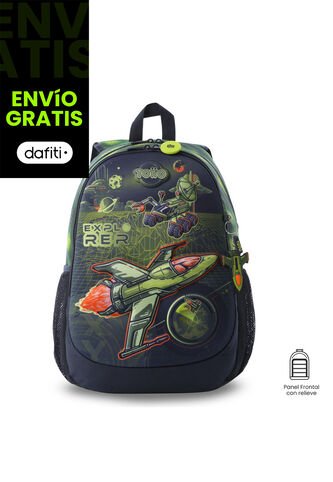 Morral Para Niño Explorer Ship Grande Verde Totto