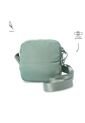 Bolso Para Mujer Sevilla Tipo Crossbody Pequeño Verde de Totto