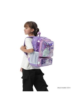 Morral Para Niña Friends Party Mediano Color Morado