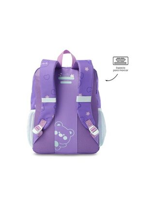 Morral Para Niña Friends Party Mediano Color Morado