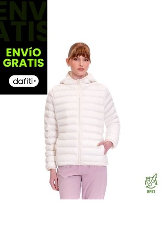 Chaqueta Acolchada Para Mujer Colorfull Pro Blanca Totto