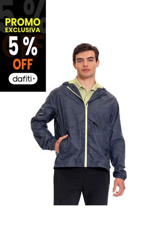 Chaqueta Para Hombre Casual Ice Print 2.0 Azul Totto