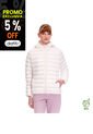Chaqueta Acolchada Para Mujer Colorfull Pro Blanca de Totto