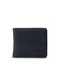 Billetera Hombre Saffiano Con RFID Blocker Azul de Totto