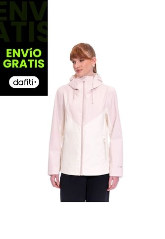 Chaqueta Impermeable Para Mujer Sally Rosada Totto