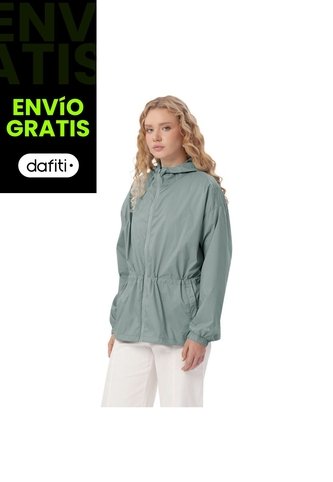 Chaqueta Casual Para Mujer Bruma Woman Liviana Verde Totto