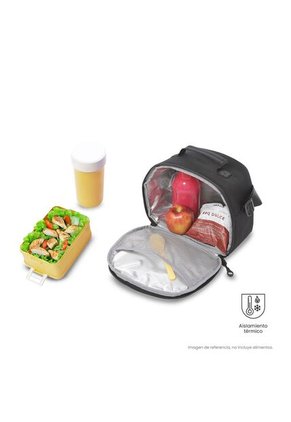 Lonchera Térmica Steif Pequeña Negra