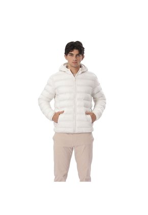 Chaqueta Acolchada Para Hombre Colormen Pro Blanca